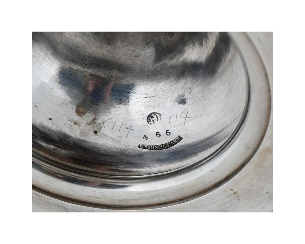 Sterling Silver Antique 19Th Century Tiffany And Co Silver Centerpiece For Sale