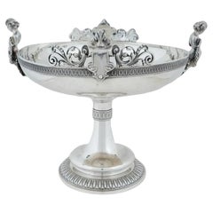 Antique 19Th Century Tiffany And Co Silver Centerpiece