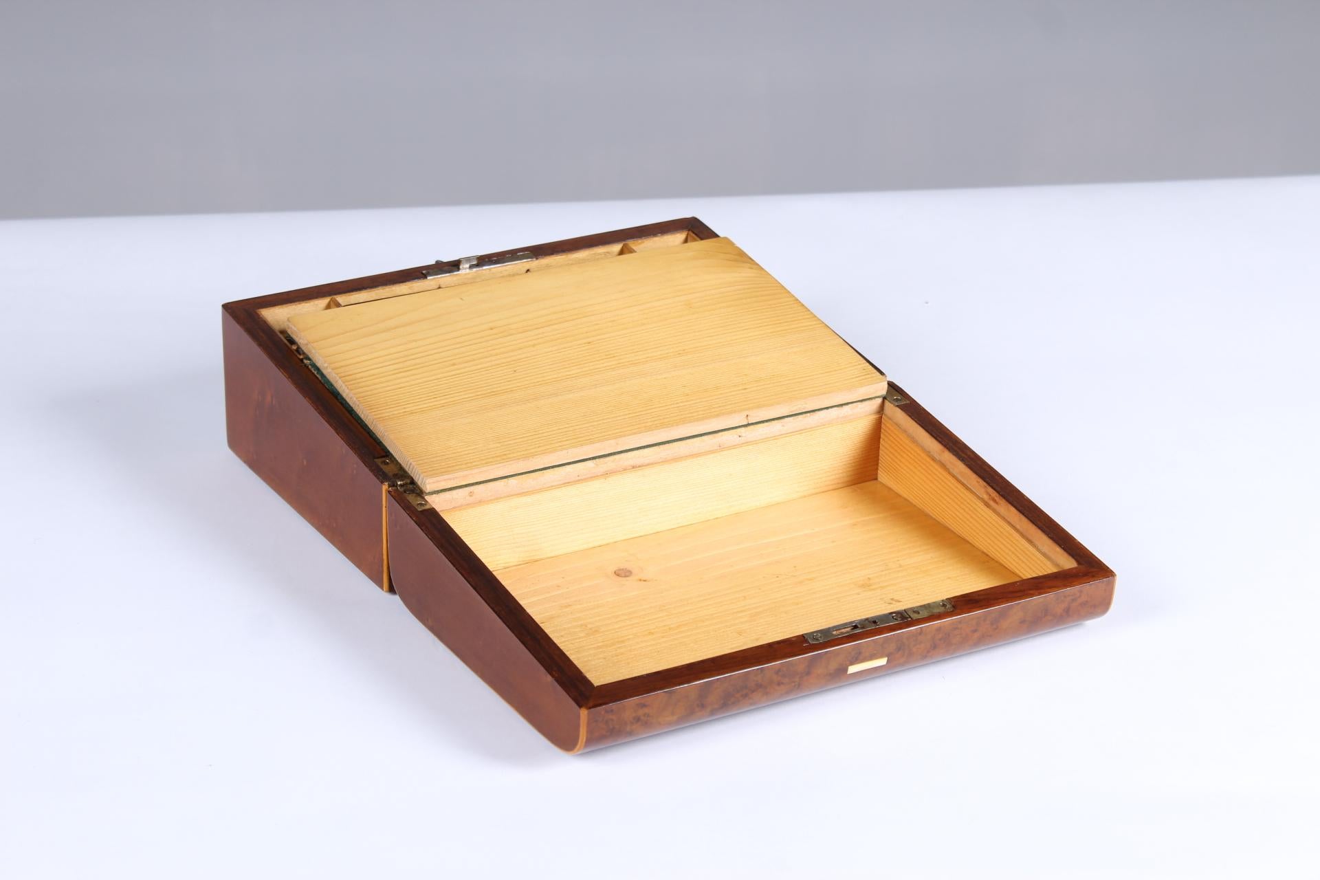 Antique 19th Century Travelling Box, Writing Slope, circa 1860 In Good Condition In Greven, DE