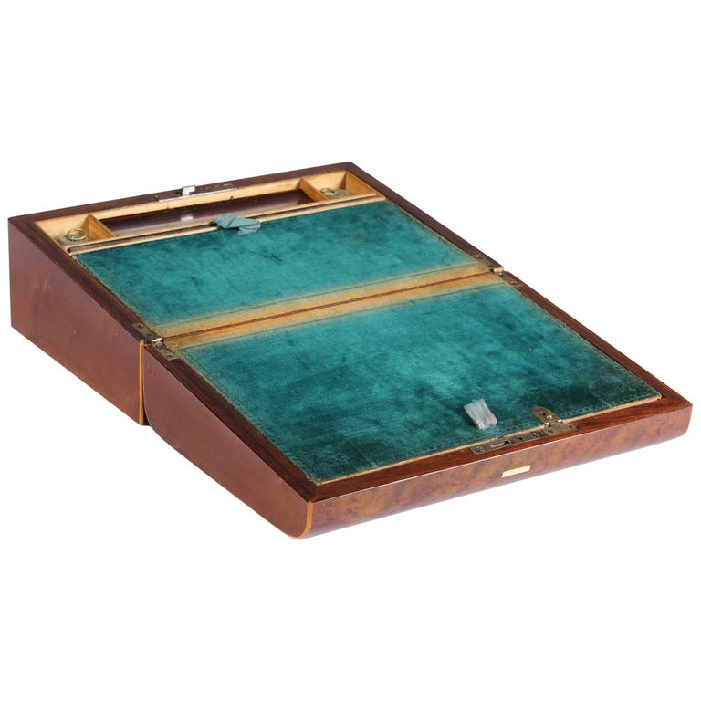 Antique 19th Century Travelling Box, Writing Slope, circa 1860 For Sale at  1stDibs