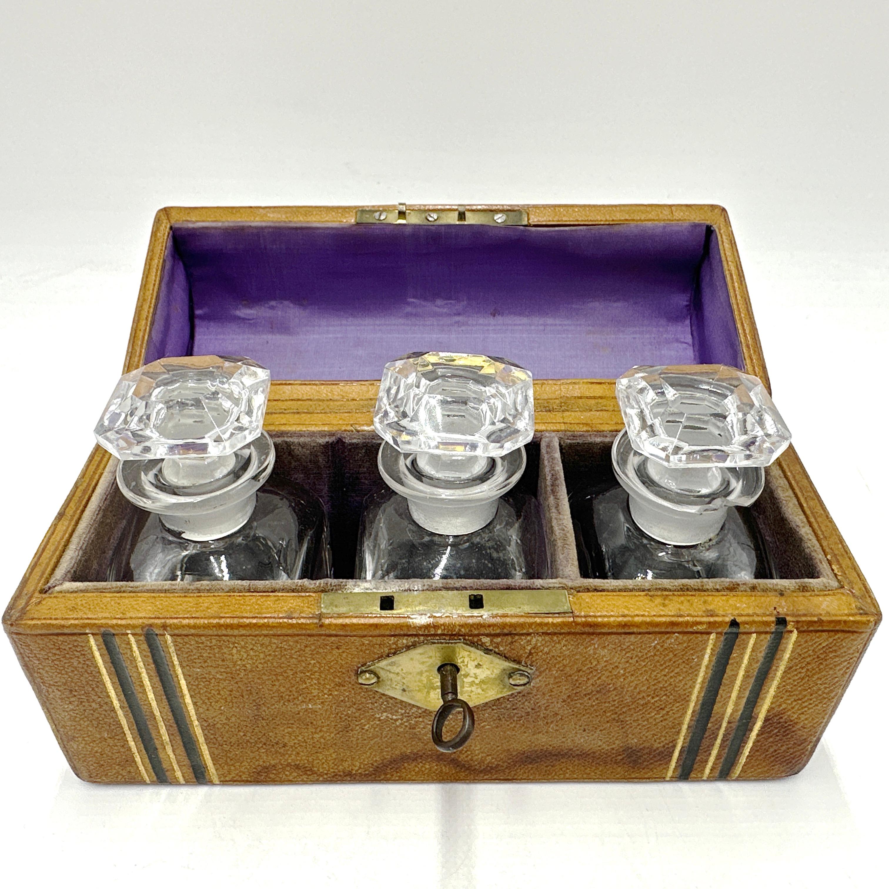 Antique 19th Century Victoria BC Take Home Apothecary Jar Set 8