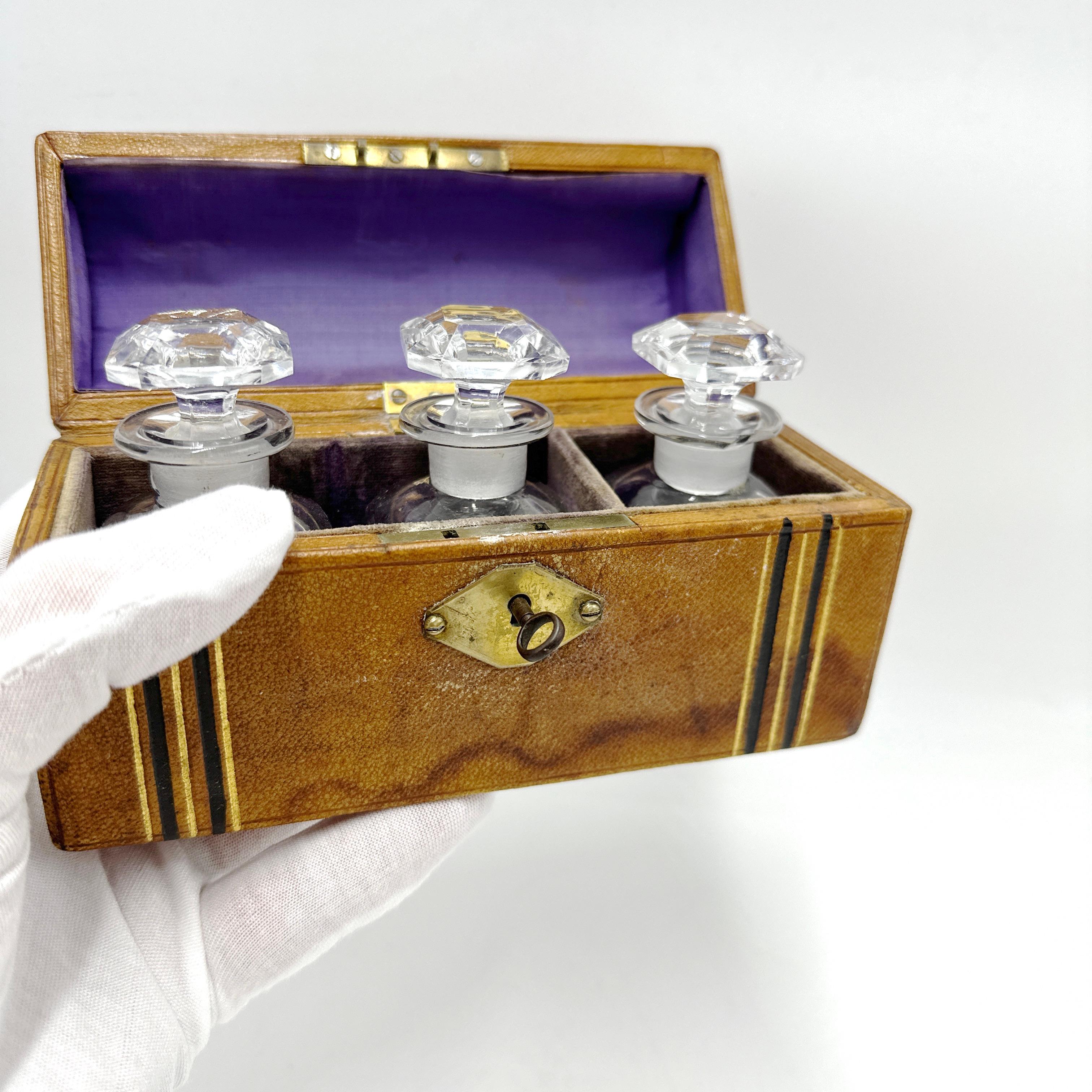 North American Antique 19th Century Victoria BC Take Home Apothecary Jar Set