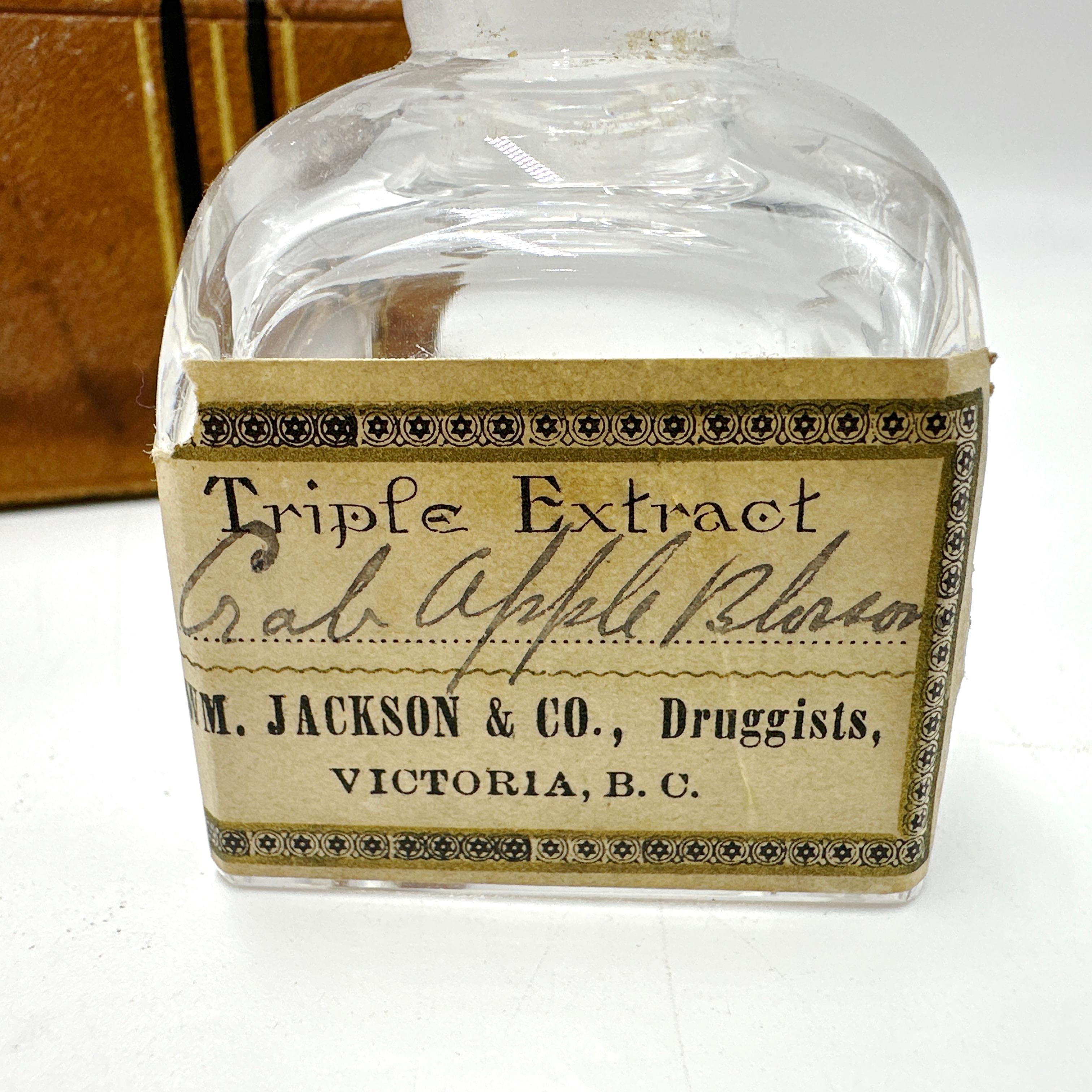 Antique 19th Century Victoria BC Take Home Apothecary Jar Set 2