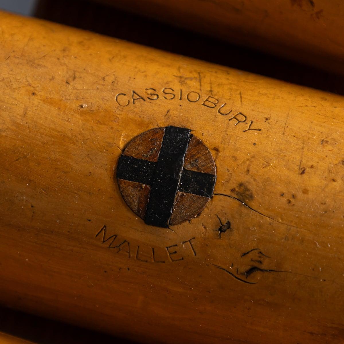 Antique 19th Century Victorian Croquet Set On Stand, Cassiobury c.1880 12