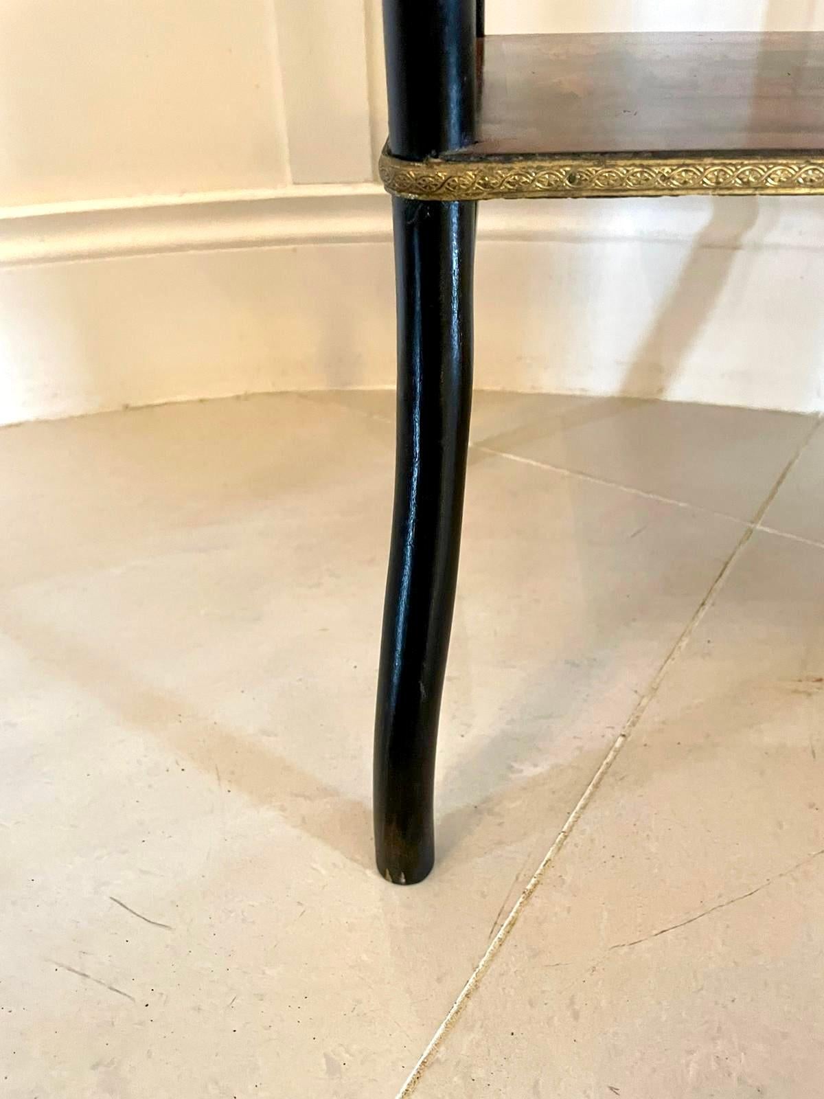 Antique French del 19° secolo, intarsiato, Etagere / Scaffalatura in vendita 2