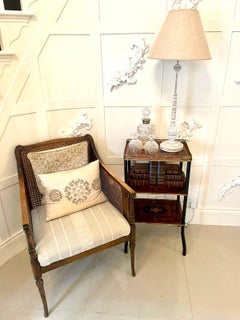 Antique 19th Century Victorian French Marquetry Inlaid Etagere / Shelving Unit