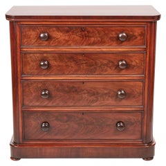 Antique 19th Century Victorian Mahogany Chest of Drawers