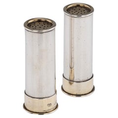 Antique 19th Century Victorian Salt & Pepper Shotgun Cartridges, London c.1883