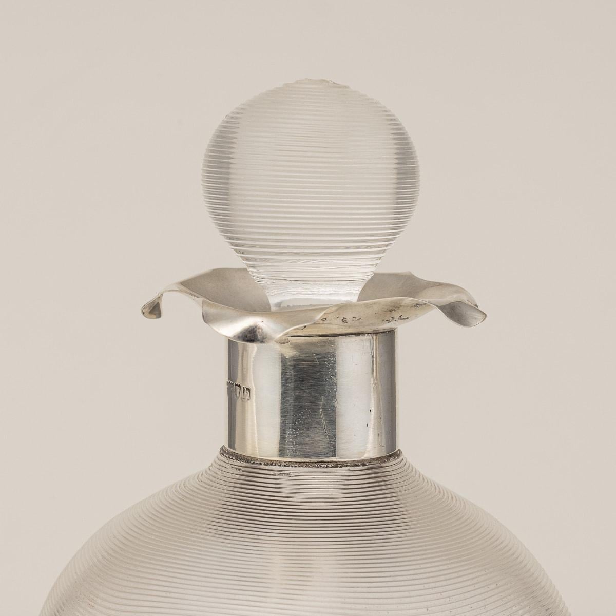 Antique 19th Century Victorian Solid Silver Tantalus Set, Betjemann's c.1897 For Sale 8