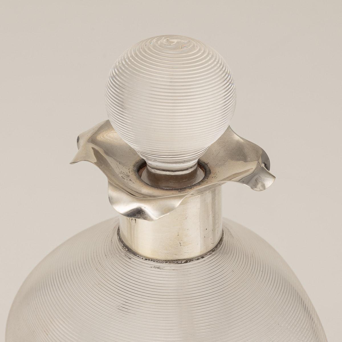 Antique 19th Century Victorian Solid Silver Tantalus Set, Betjemann's c.1897 For Sale 9