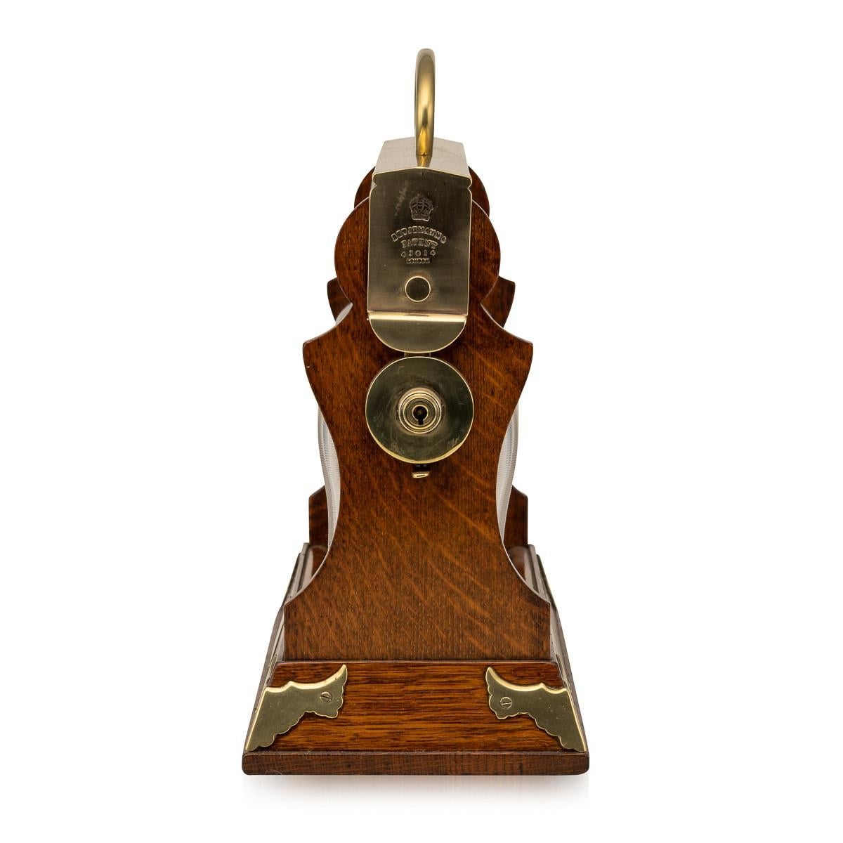 British Antique 19th Century Victorian Solid Silver Tantalus Set, Betjemann's c.1897 For Sale