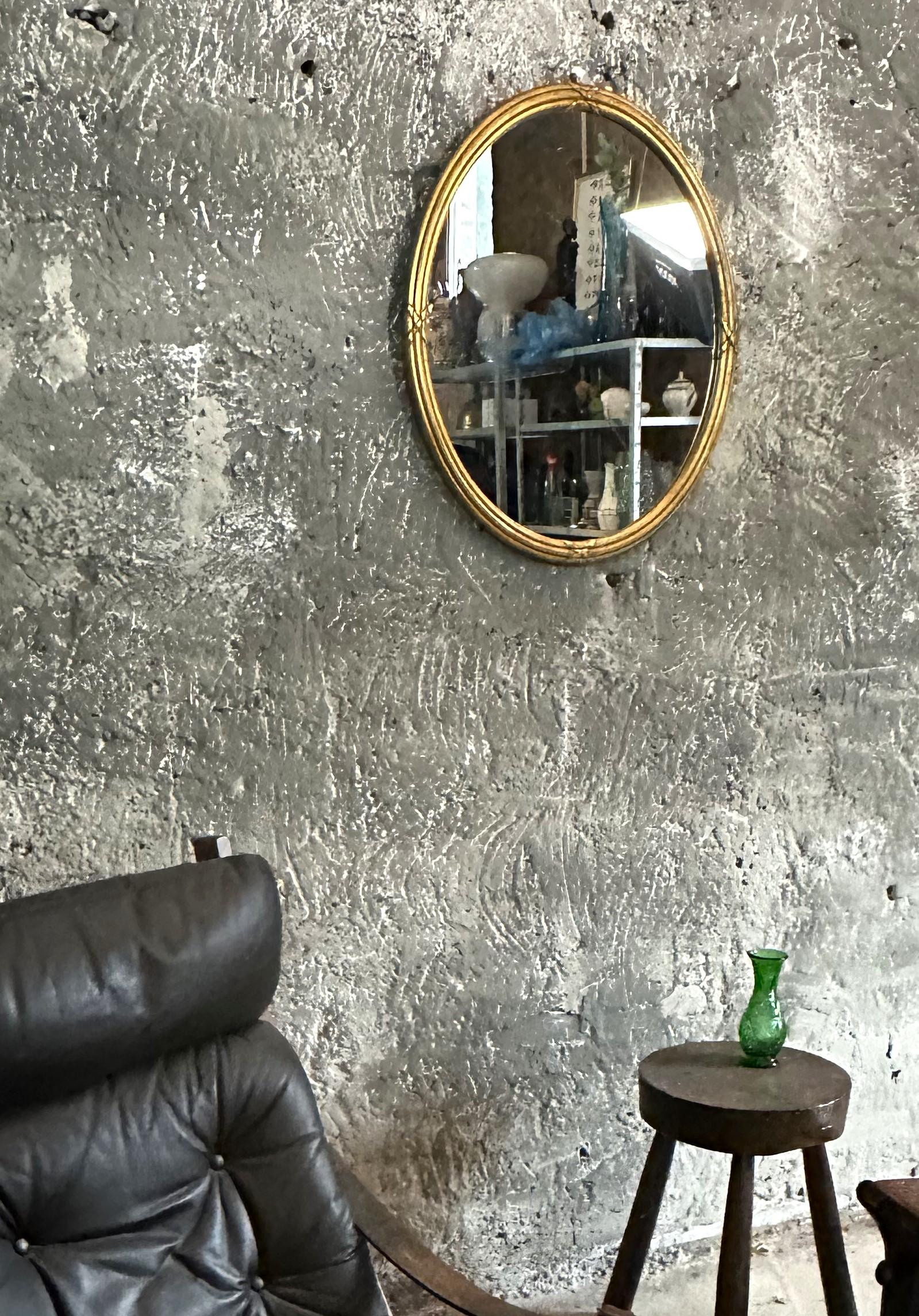 Belle Époque Antique 19th Century Wall Mirror Gilt Wood For Sale