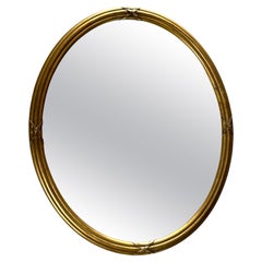 Antique 19th Century Wall Mirror Gilt Wood