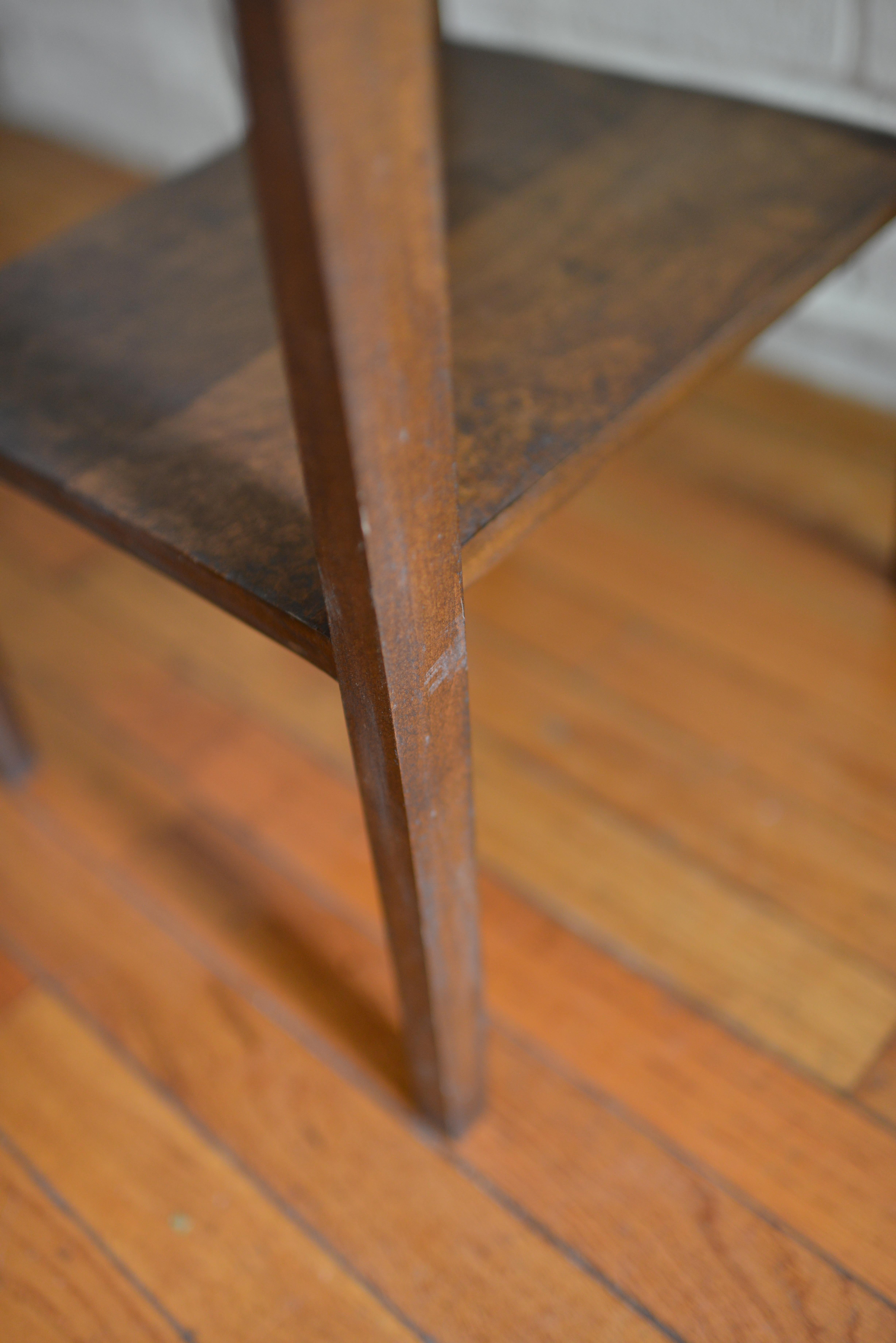 Antique 19th Century Walnut Side Table 5