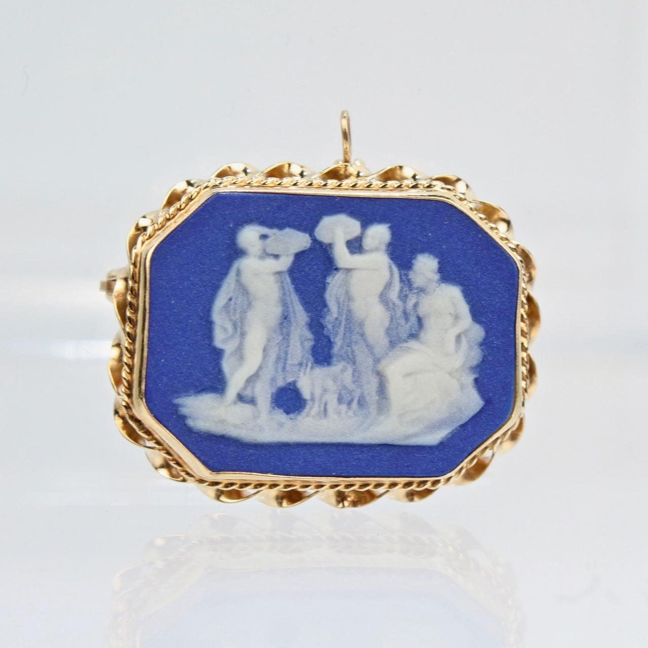 wedgwood heart necklace