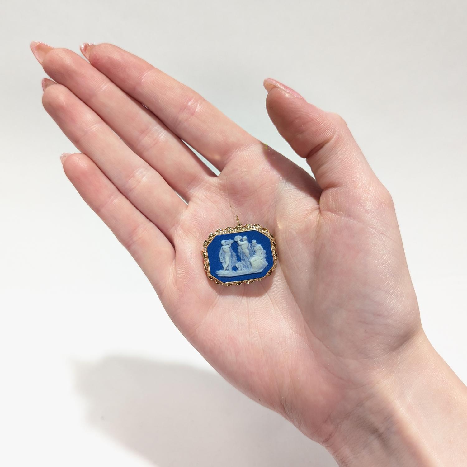 wedgwood heart necklace