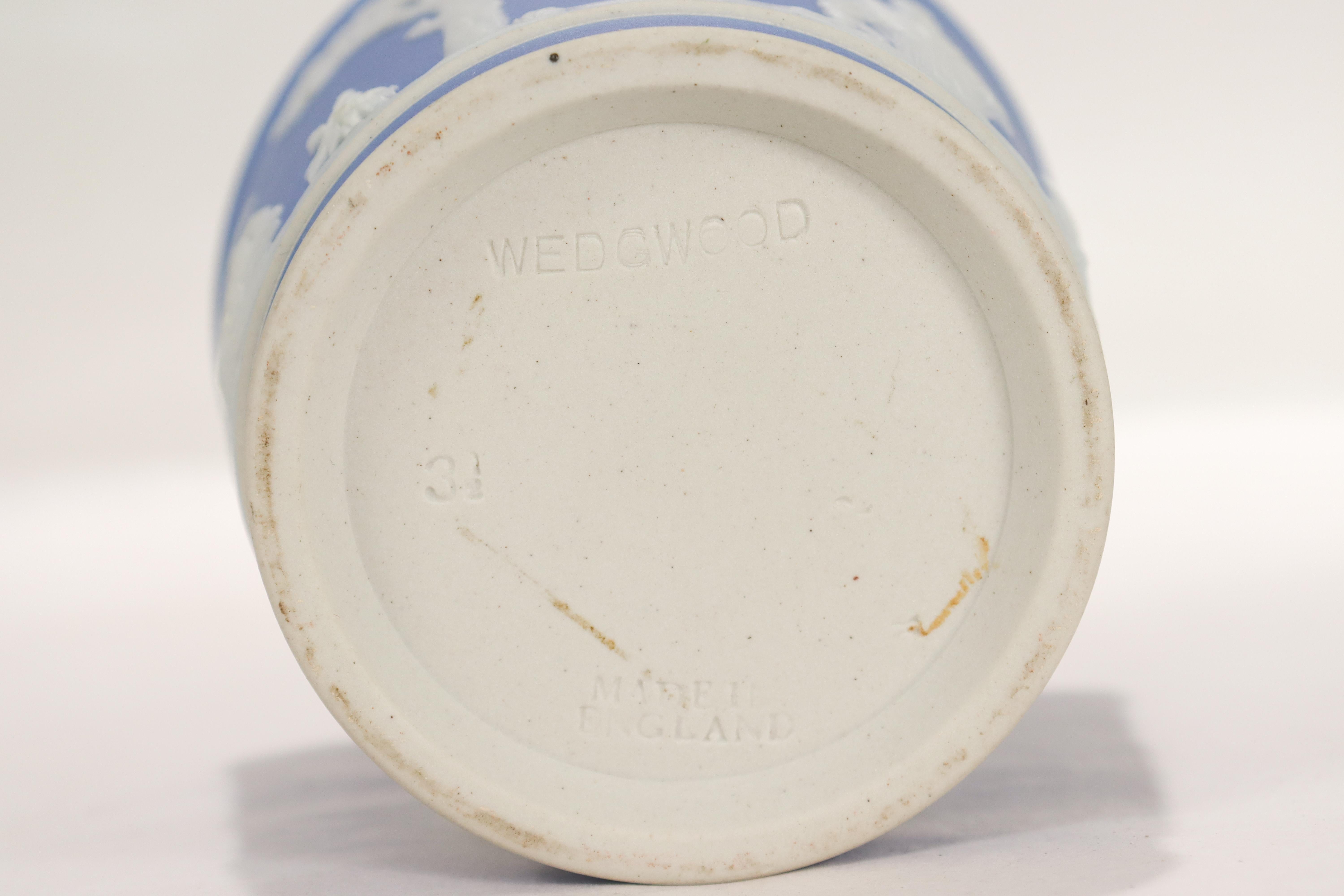 Antique 19th Century Wedgwood Light Blue Jasperware Beaker or Tumbler For Sale 3