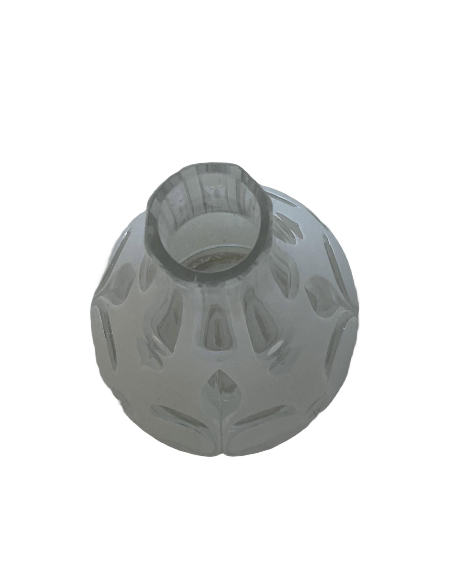 überfangglas vase