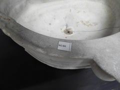 Antique 19th Century White Marble Sink