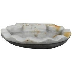 Antique 19th Century White Marble Sink