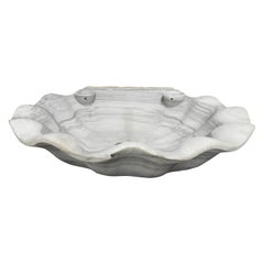 Antique 19th Century White Marble Sink