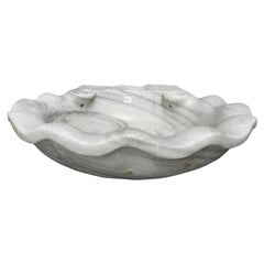 Antique 19th Century White Marble Sink