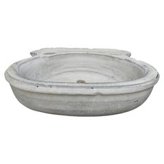 Antique 19th Century White Marble Sink