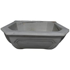Antique 19th Century White Marble Sink