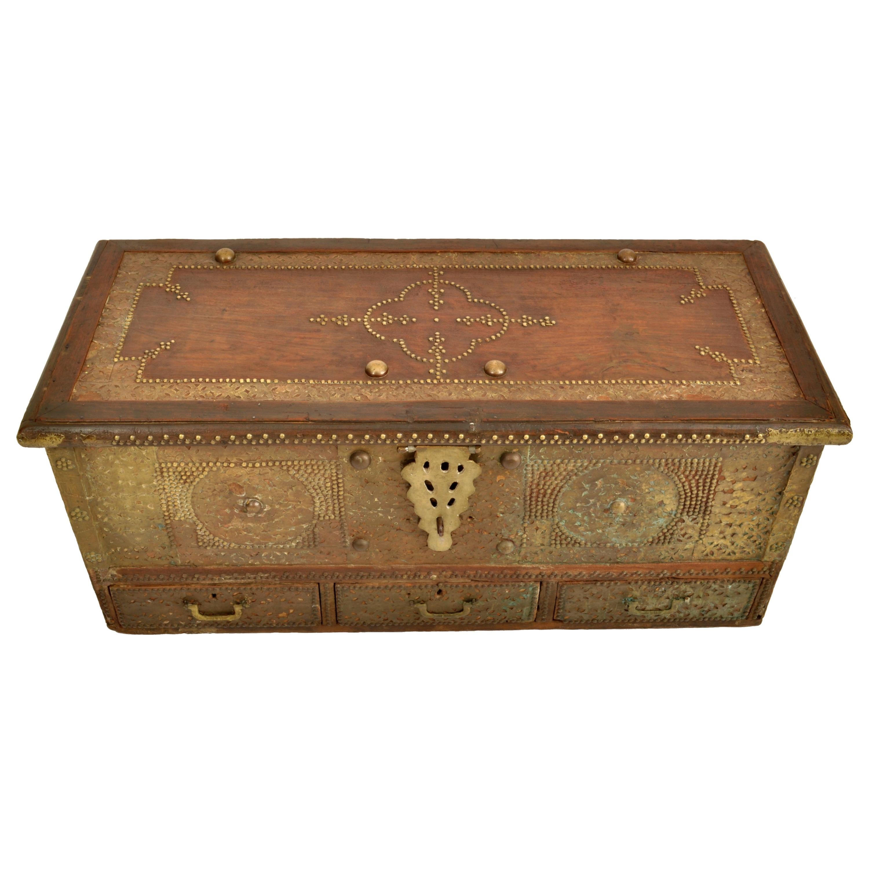 copper chest
