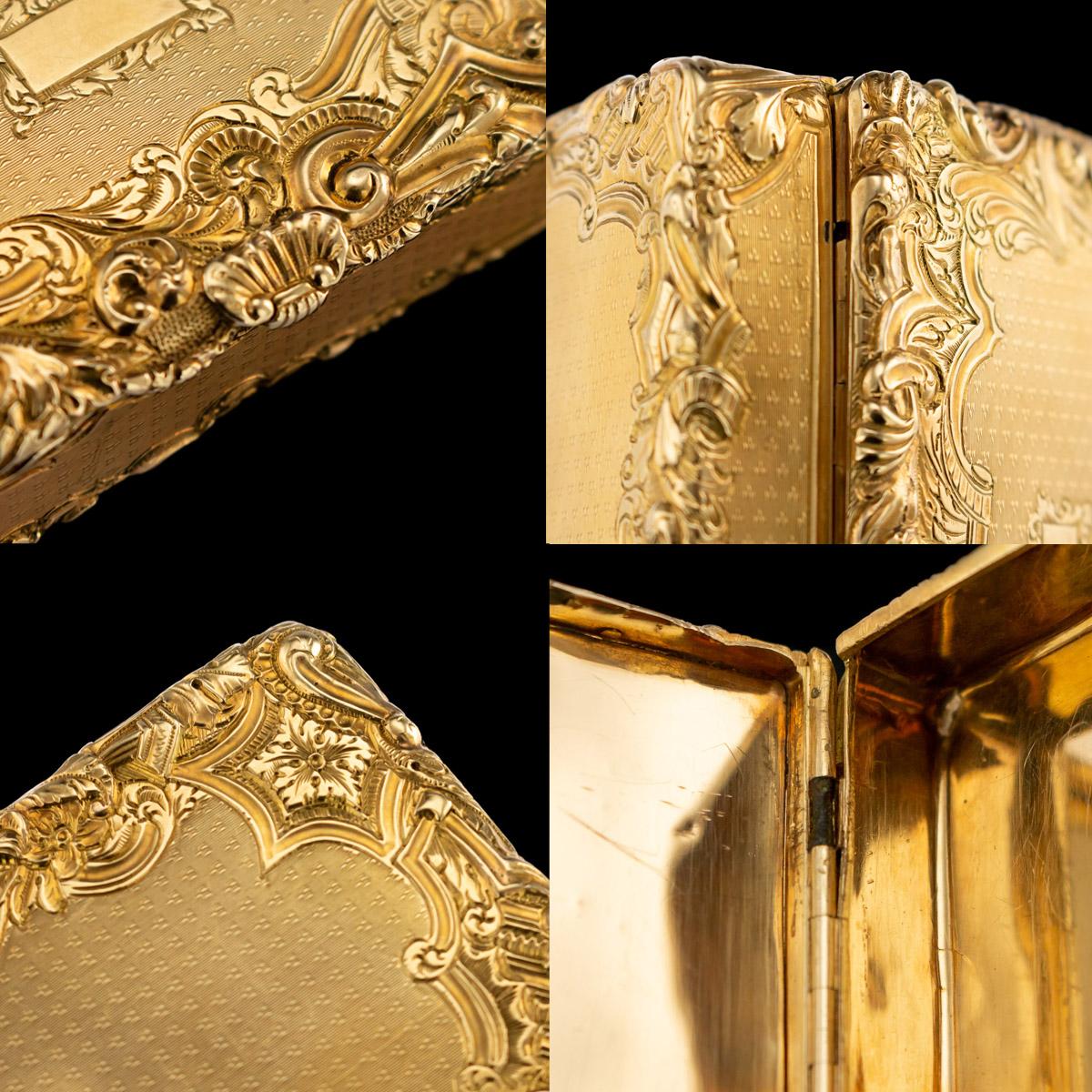 Antique 19th Century French 18-Karat Gold Snuff Box, Paris, circa 1820 7