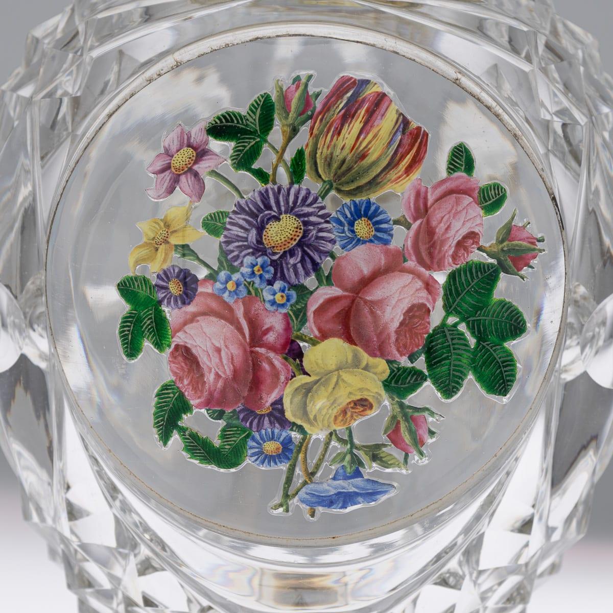 Antique 19thC French Baccarat & Ormolu Mounted 