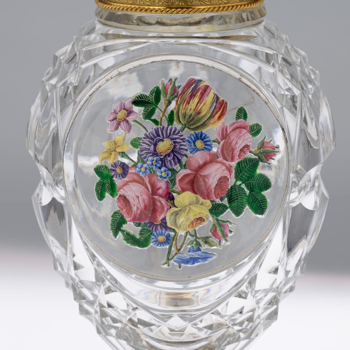 Antique 19thC French Baccarat & Ormolu Mounted 