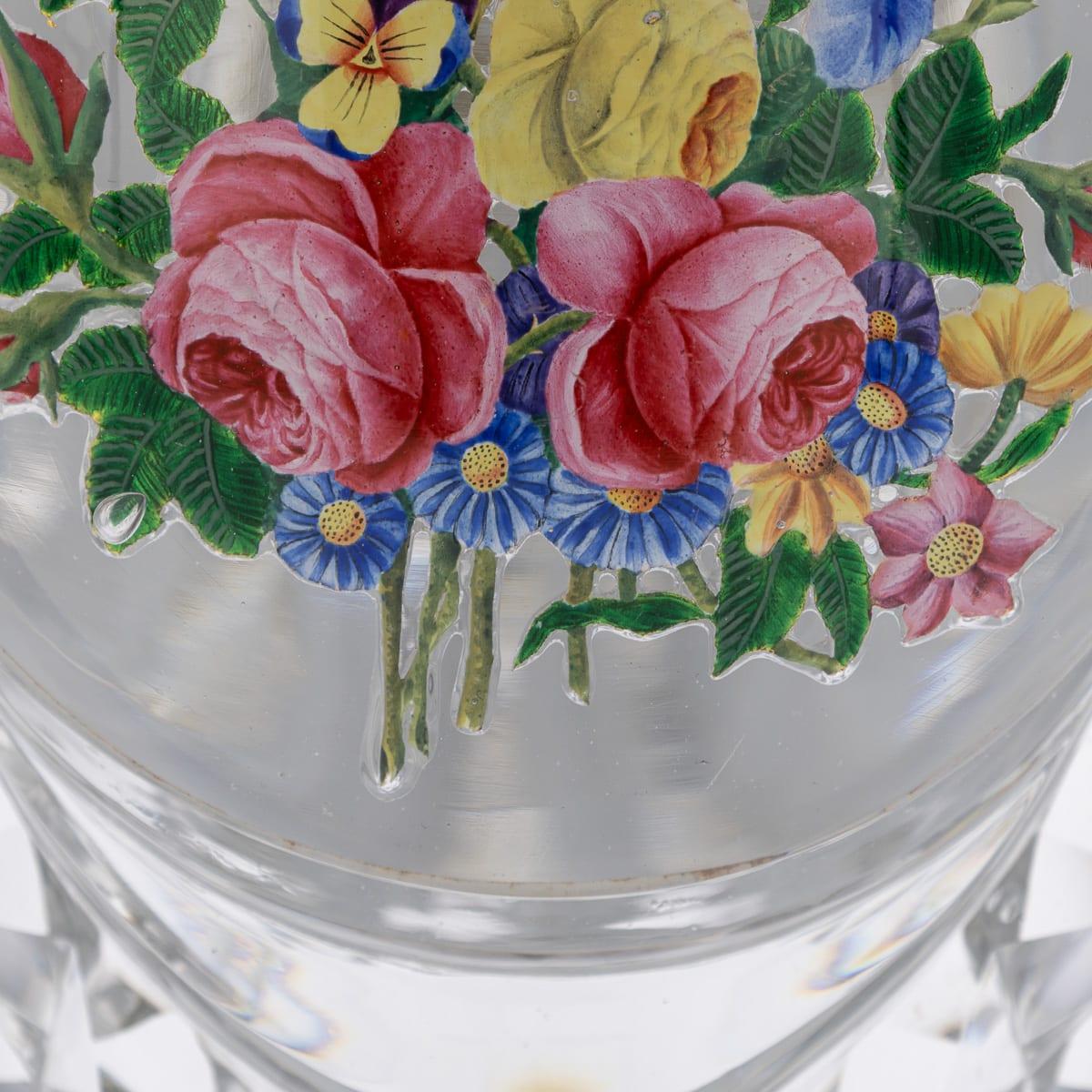 Antique 19thC French Baccarat & Ormolu Mounted 