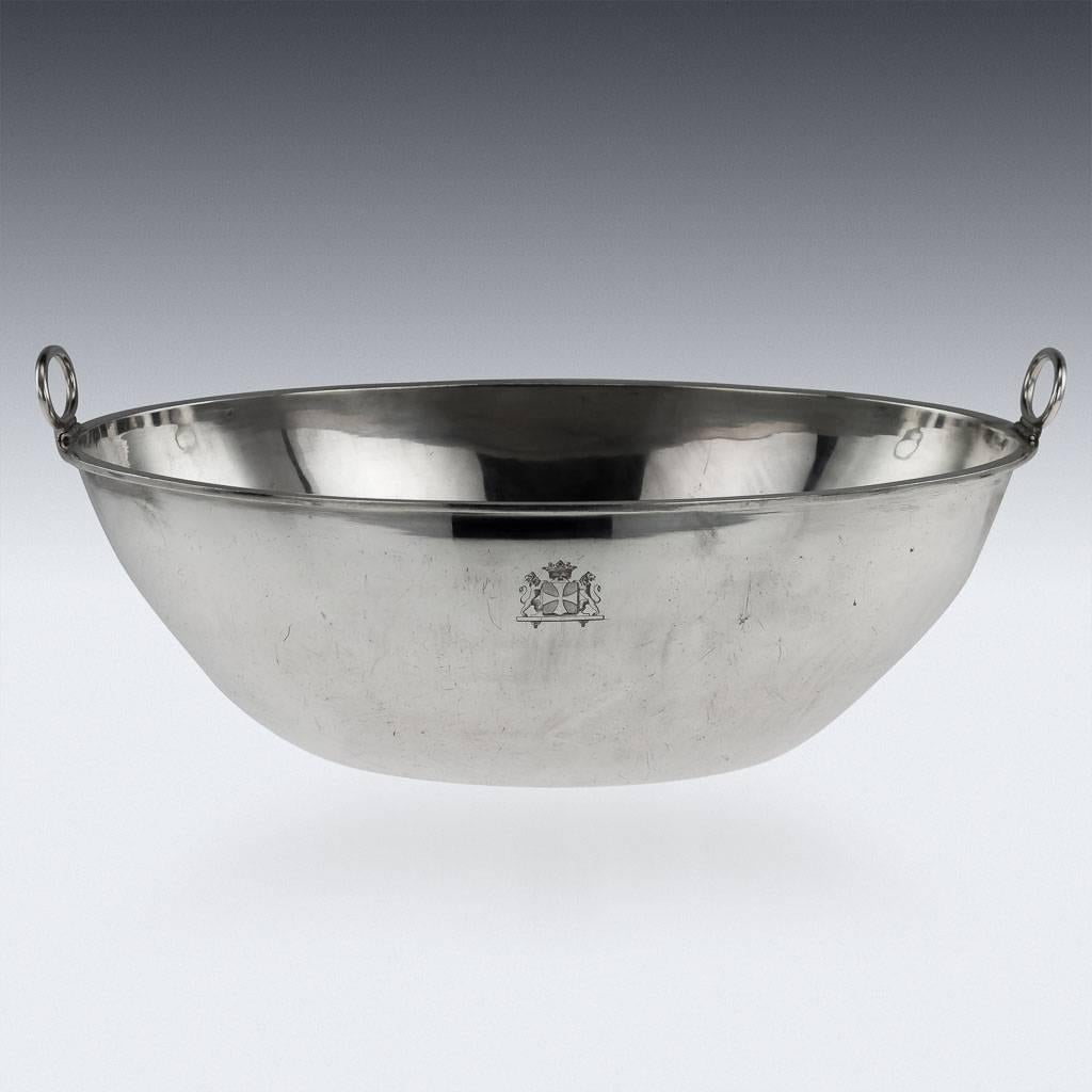 Antique French Solid Silver Soup Tureen, Jean-Charles Cahier, Paris, circa 1820 2