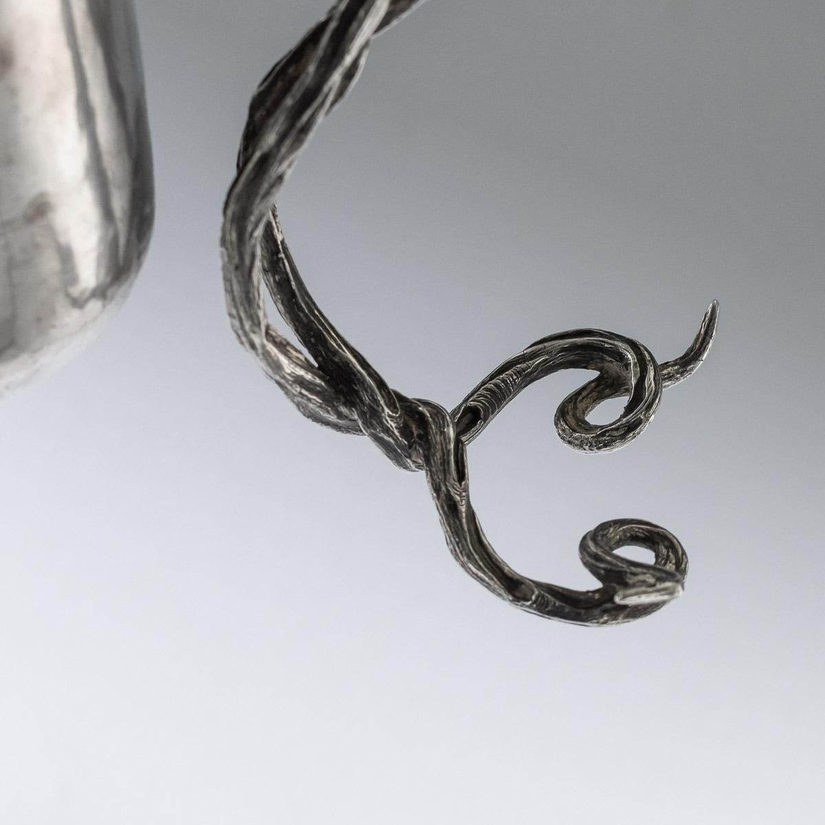 Sterling Silver Antique Georgian Solid Silver Fox Stirrup Cup, Reily & Storer, circa 1832