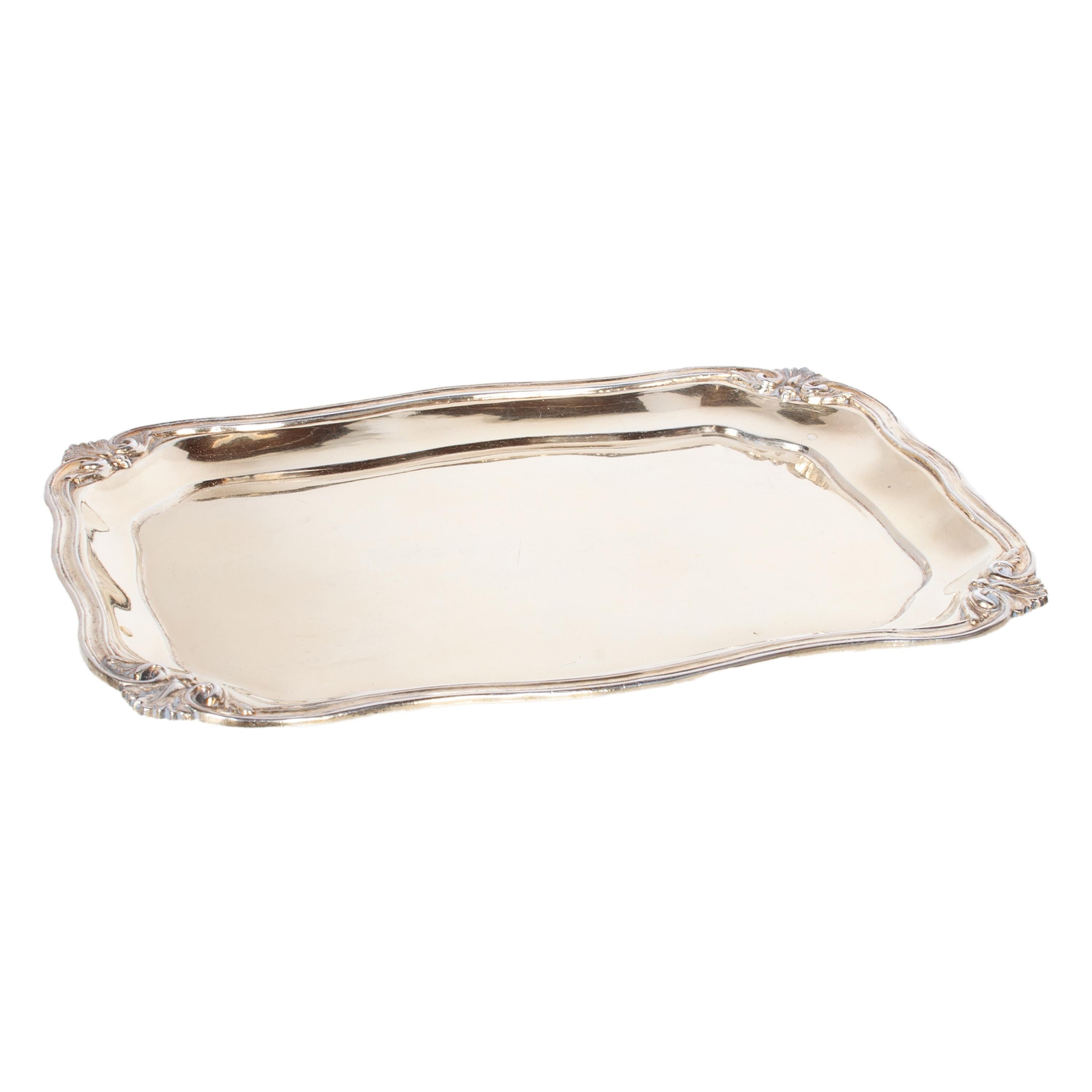 Antique 19thC Imperial Russian Silver Rococo Tray Adolf Sper St. Petersburg 1845 For Sale 5