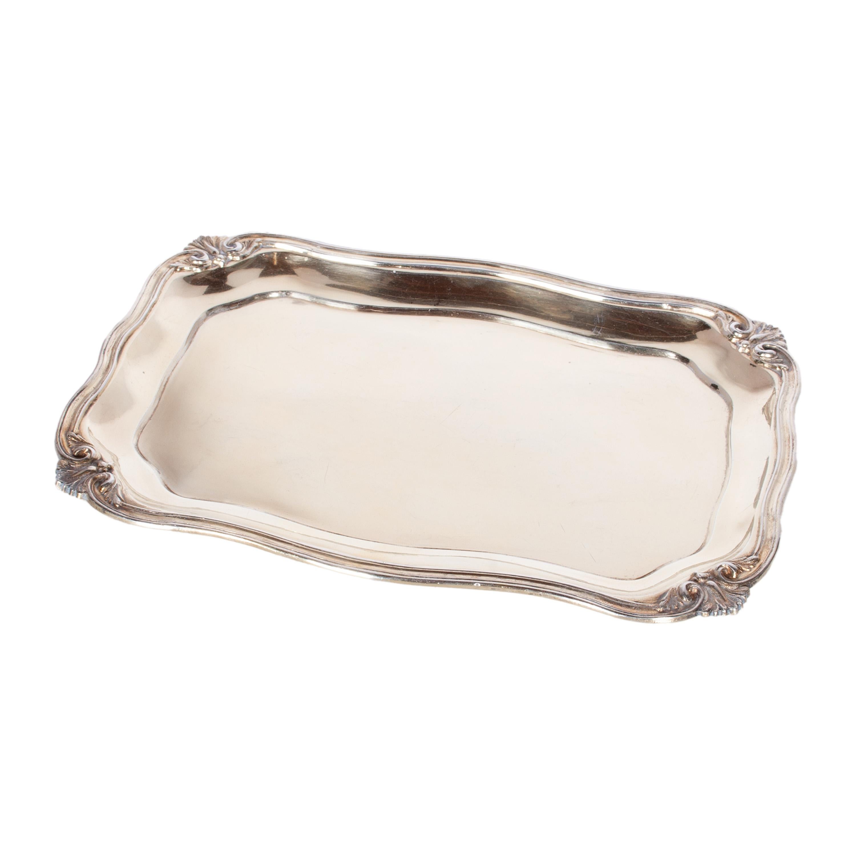 Antique 19thC Imperial Russian Silver Rococo Tray Adolf Sper St. Petersburg 1845 For Sale 2