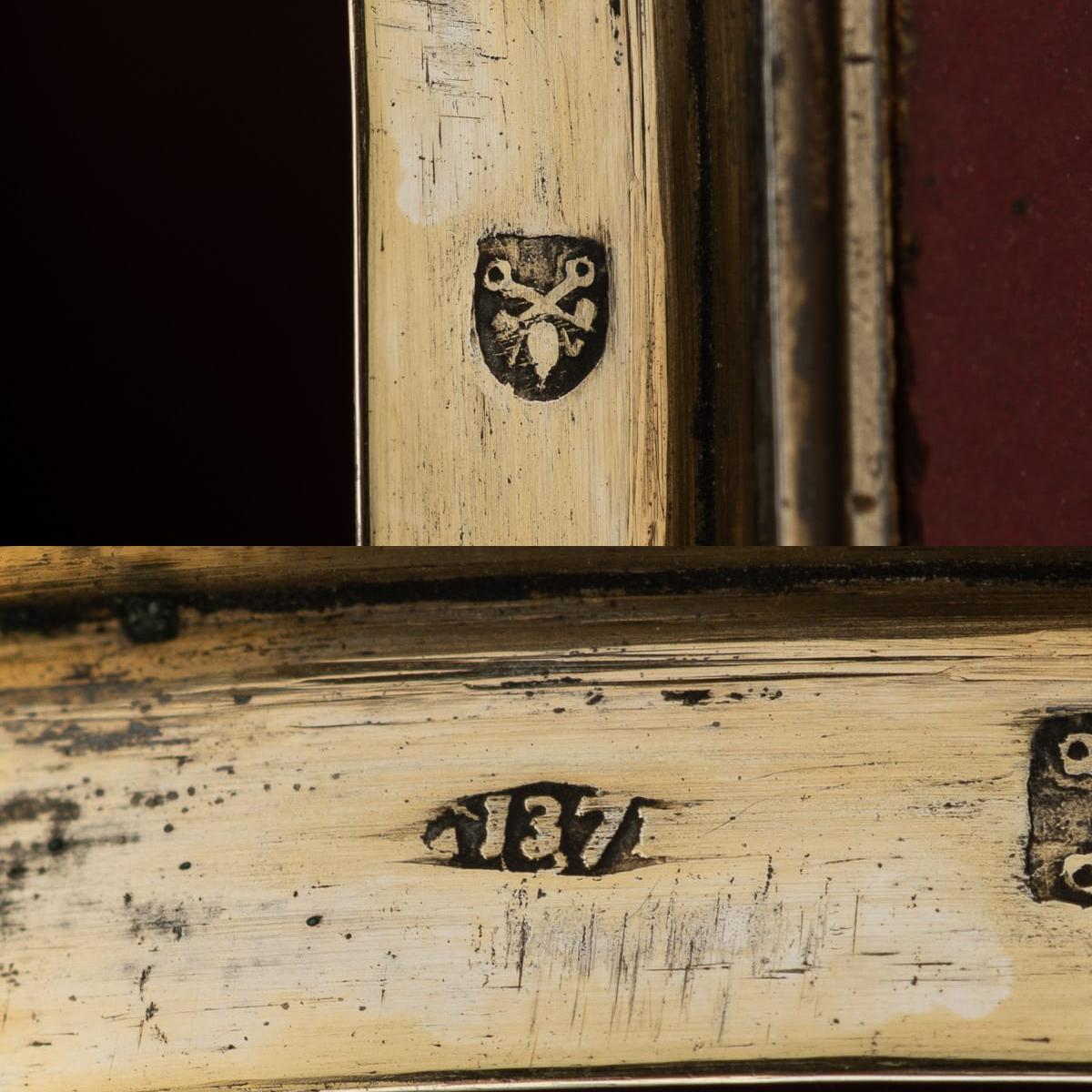 Antica scatola a micro mosaico in argento e argento dorato del XIX secolo, 1890 ca. in vendita 14