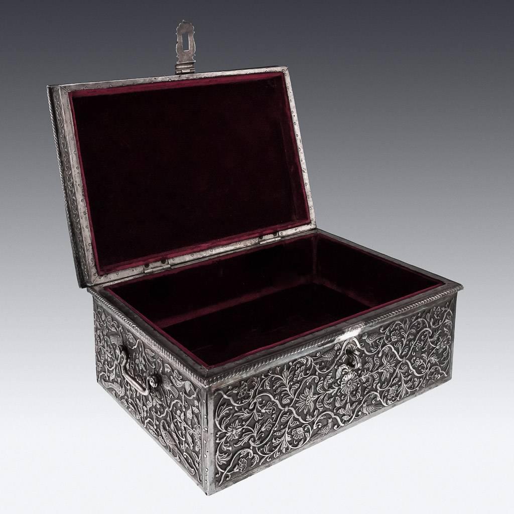 silver treasure chest
