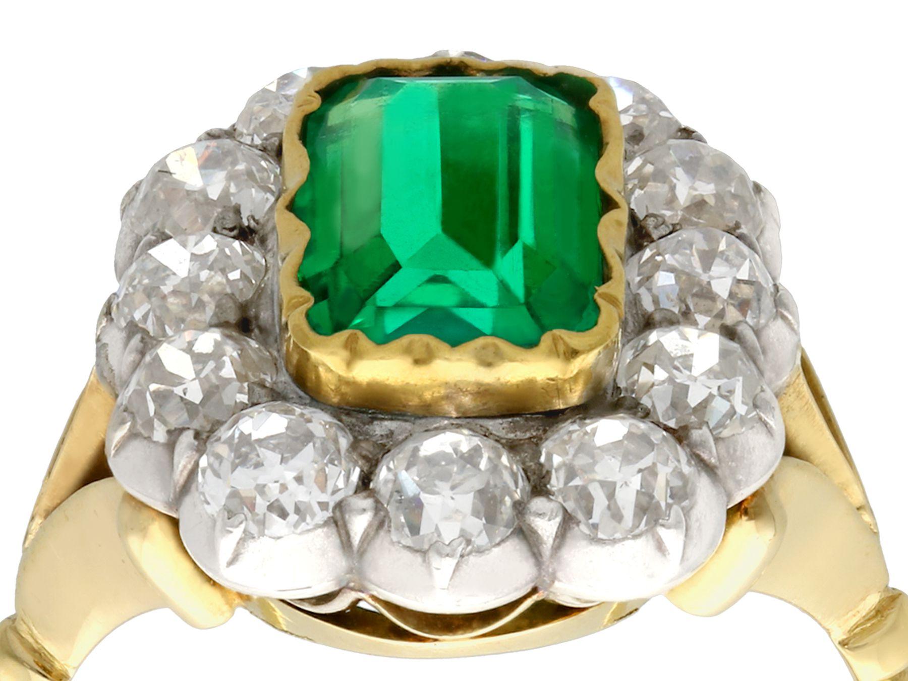 2 carat emerald ring
