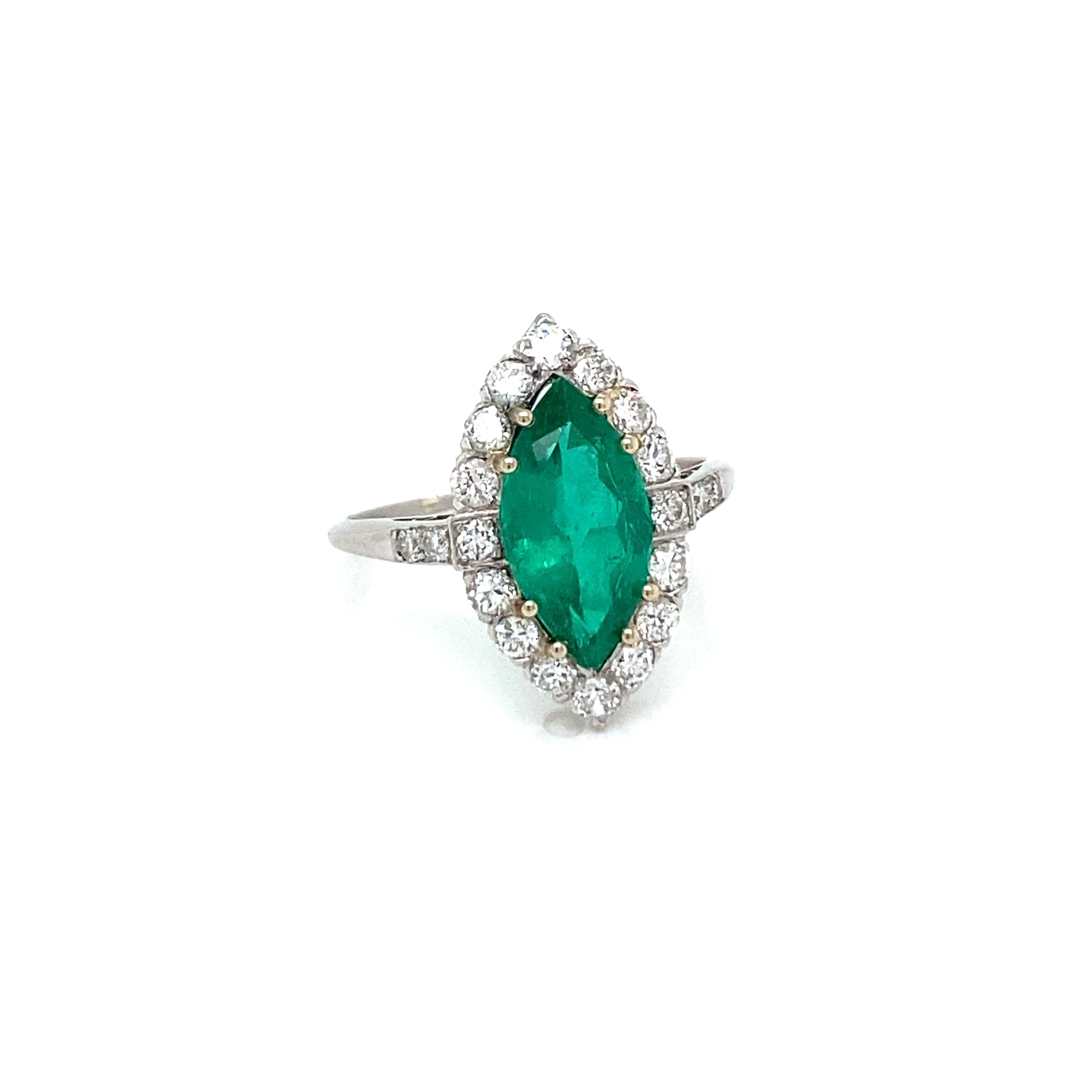 2ct emerald diamond