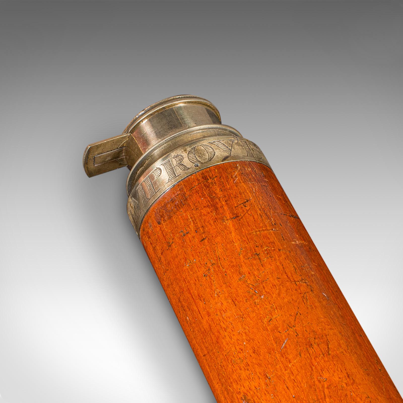 Antico Telescopio a 2 estrazioni, Inglese, Marittimo, Diurno o notturno, Richardson, Regency in vendita 2