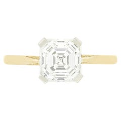 Antique 2.01ct Diamond Solitaire Ring, hallmarked 1915