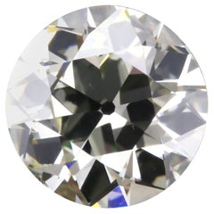 Diamante antico da 2,08 ct con taglio Old European, purezza O-P VS2, certificato GIA