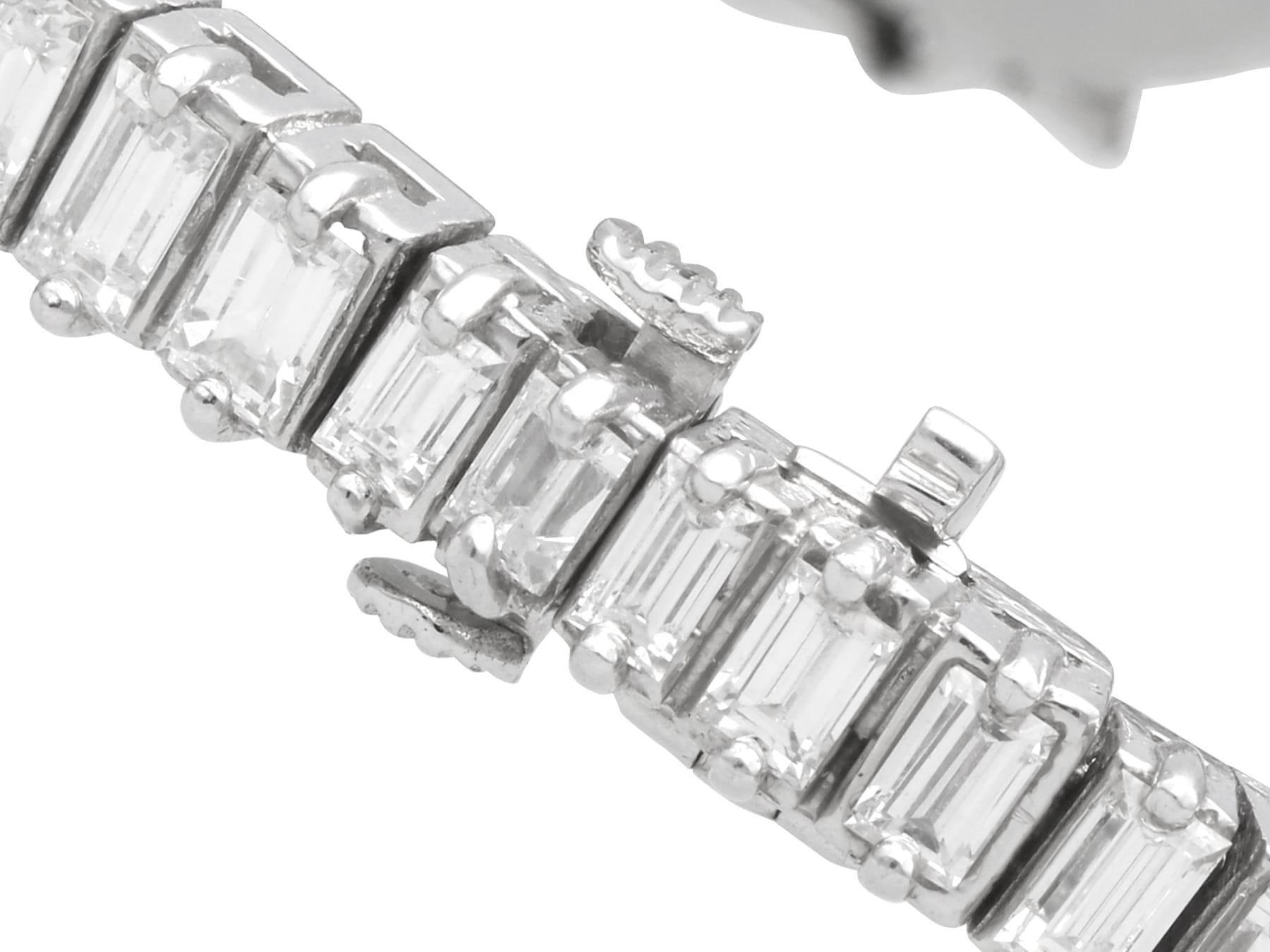 Antique 20.90 Carat Diamond, Platinum and Palladium Cocktail Watch Circa 1925 6