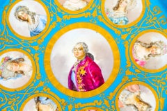 Antique Sevres Porcelain Charger of Louis XVI, 18th Century