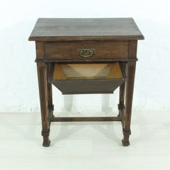 Antique 1920s Art Nouveau Sewing Table
