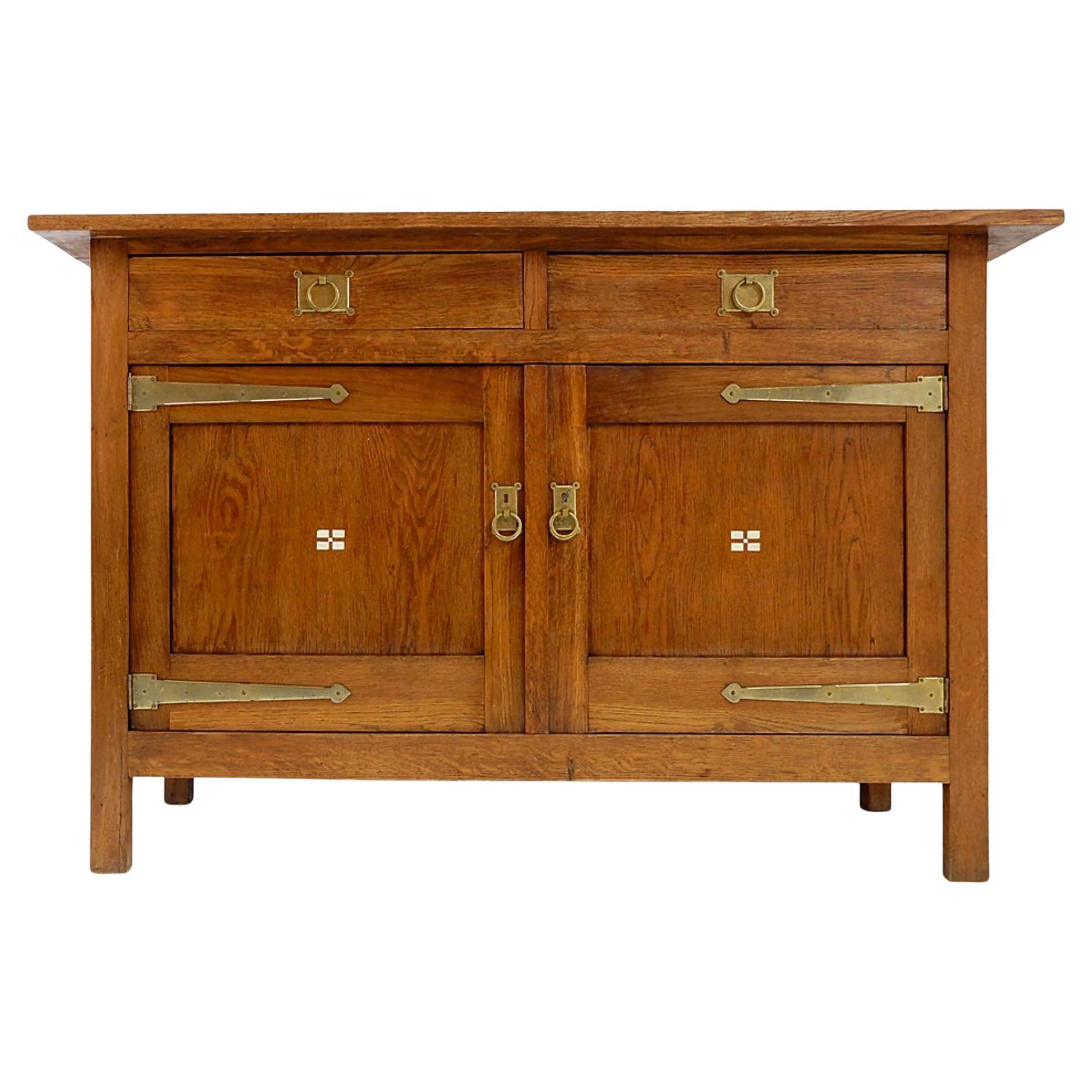 Antique 20th Century Art Nouveau Style Buffet/Sideboard For Sale