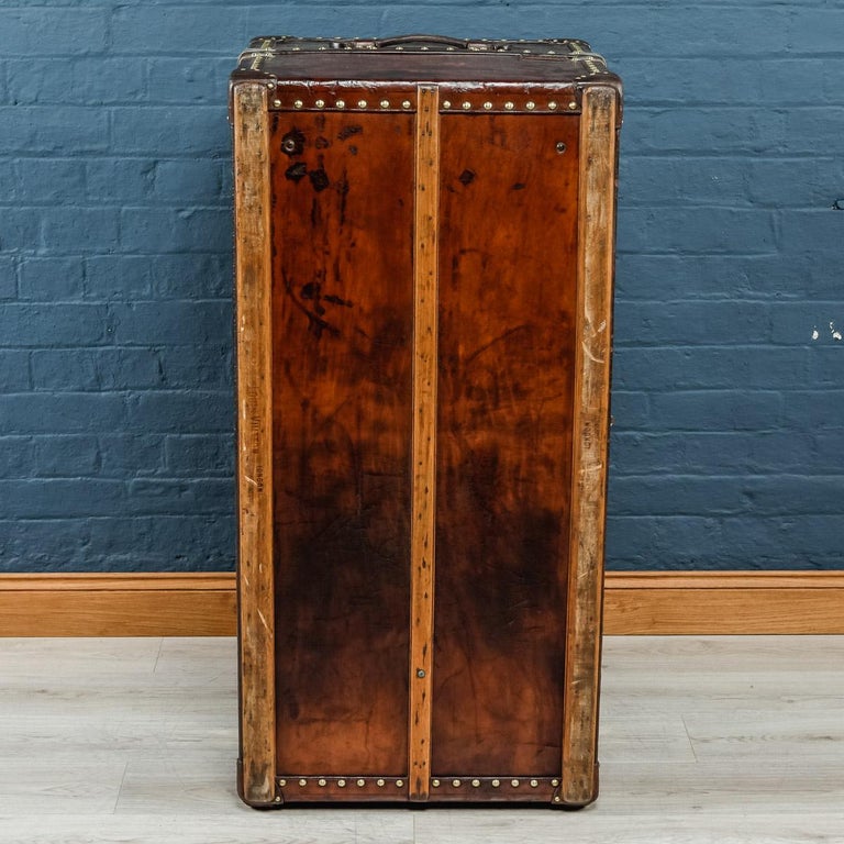 Sold at Auction: Louis Vuitton Early 20th c Wardrobe Trunk