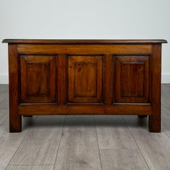 Antique 20th Century Blanket Box In Walnut ( REF AF-3532 )